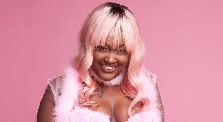 Rapper CupcakKe in the promotional photoshoot for her album Queen Elizabitch.