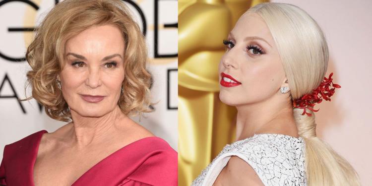 Jessica Lange and Lady Gaga