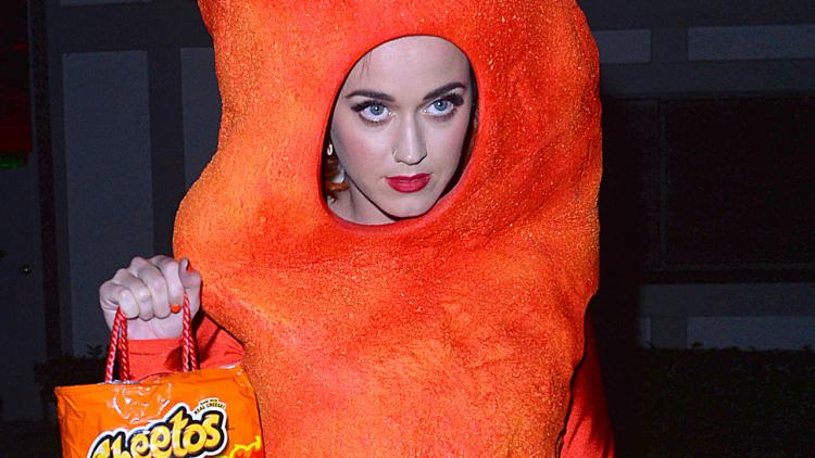 Katy Perry as a Cheeto